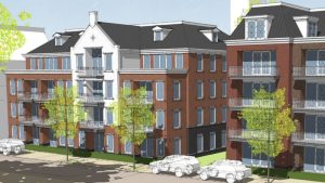 Vergunning voor appartementen aan de Laan