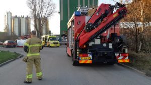 Beknelling bij asfaltcentrale in Schagen (Update)