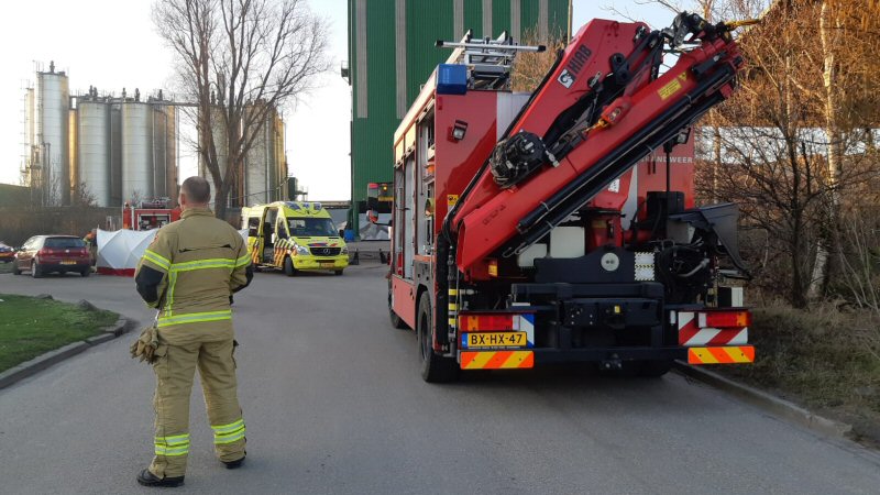 Beknelling bij asfaltcentrale in Schagen (Update)