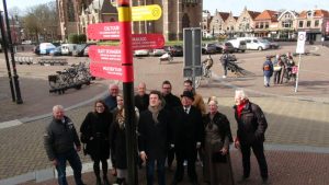 Nieuwe bordjes in centrum Schagen (Video)