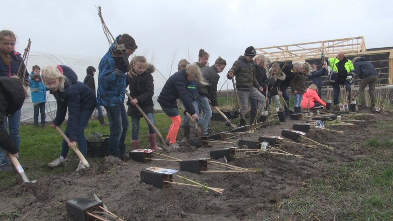 Boomplantdag op Sint Josephschool (Video)