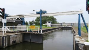 Westfriese sluisbrug Kolhorn dicht