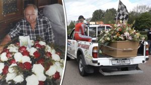 Autocrossers nemen afscheid van ome Freek