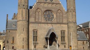 Nieuwediepers bij feest in Ridderzaal
