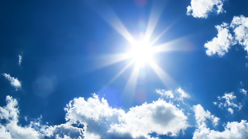 Even wennen: minder zon aan de kust