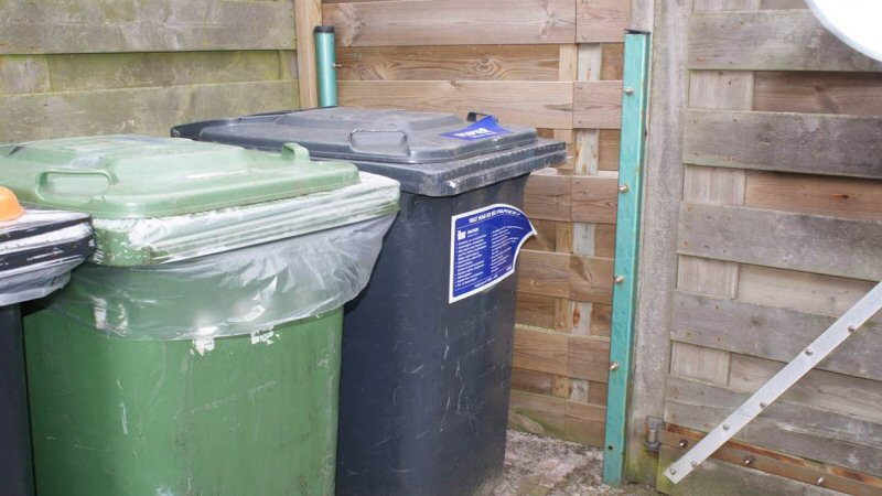 Inzameling huisvuil gaat de goede kant op