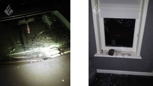 Vandalen actief met vuurwerk