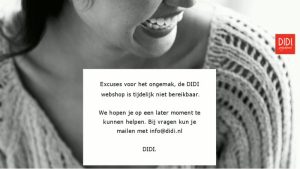 Didi Fashion failliet (Update)