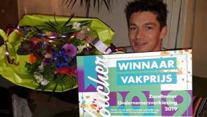 Stef van den Berg ondernemer van het jaar