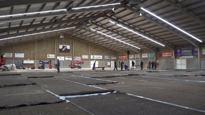 Bouwploeg Lentetuin draait overuren