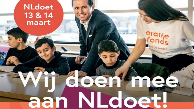 College zet zich in voor NL Doet