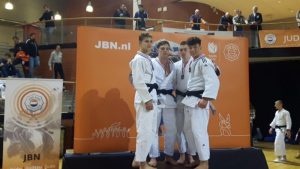 Jonathan derde op NK judo