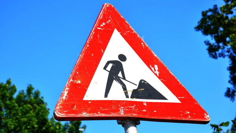 Wegafsluiting Westfriesedijk bij Kolhorn