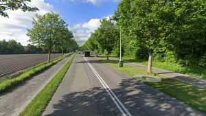 Fietspad westzijde Terpweg verdwijnt