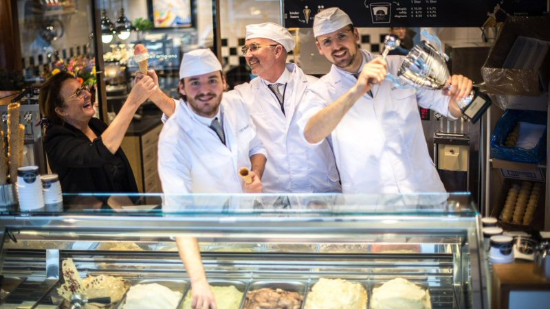 Ook ijs via de bezorgservice