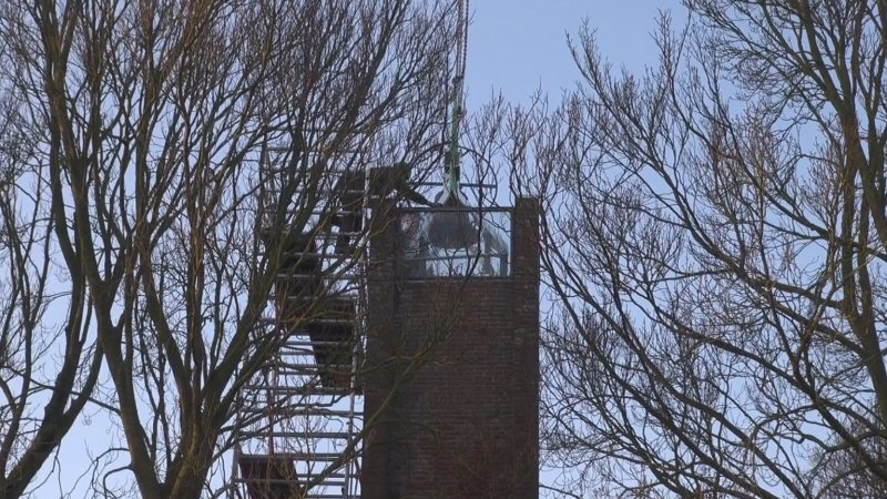 Klok terug in voormalige kerk Sint Maarten