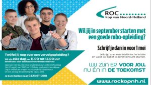 Telefonisch studieadvies en inschrijving ROC