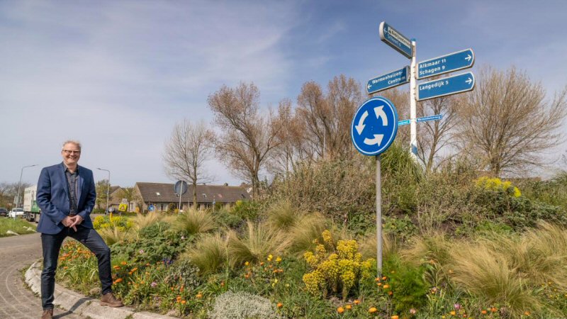 Schagense rotondes bloeien duurzaam