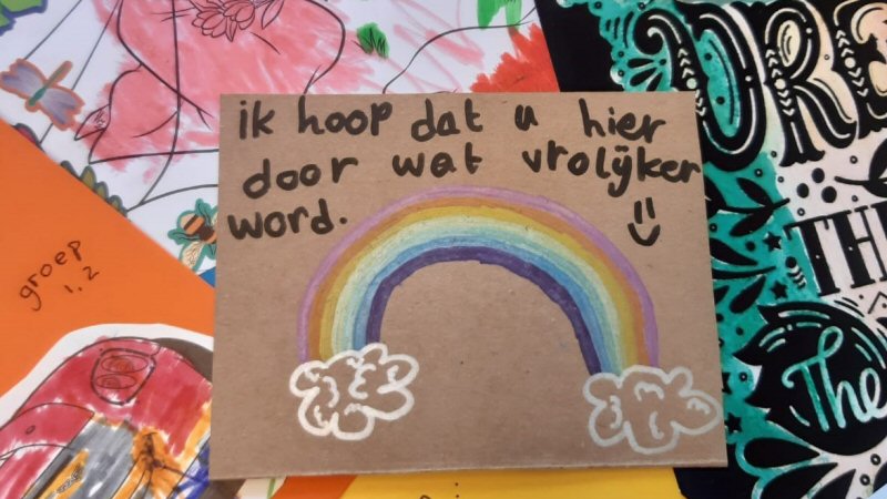 Basisschoolleerlingen aan de slag voor ouderen