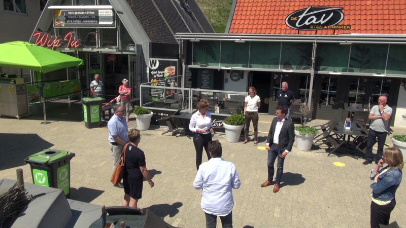 Callantsoog maakt terrassen klaar
