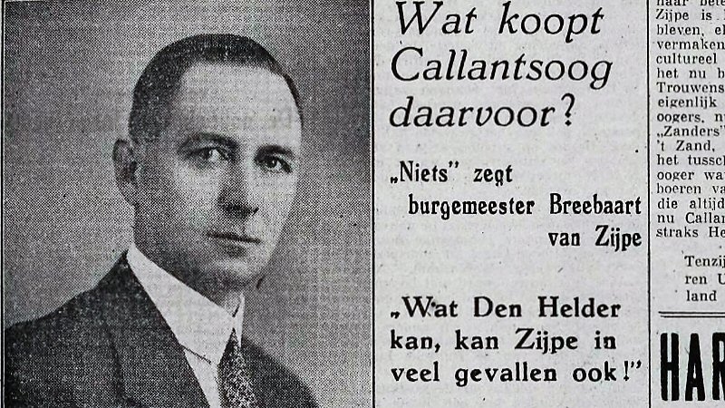 Samenvoeging Callantsoog met Den Helder?