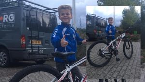 Dikke tranen na diefstal mountain bike