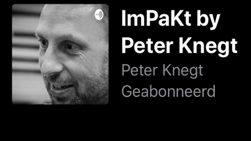 Steeds meer luisteraars podcasts Peter Knegt