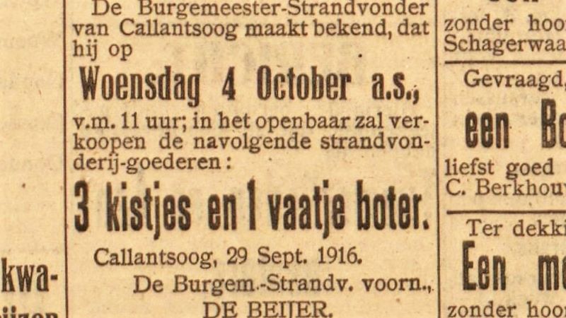 Column: Callantsogers doen zich tegoed aan gejutte boter