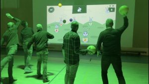 Badpop opent interactieve muur sporthal Waarland (Update)