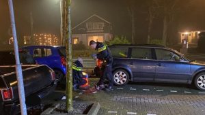 Vluchtende dief snijdt zichzelf in arm