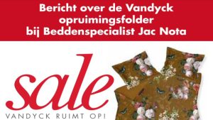 Foutje: folder Nota te vroeg verspreid