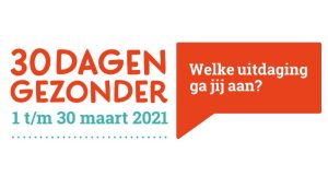 GGD daagt mensen uit met actie 30dagengezonder 