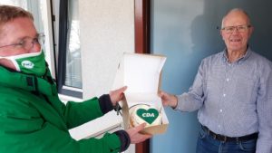Valentijnsverrassing van CDA voor chauffeurs