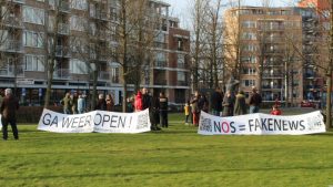 Demonstratie in Den Helder