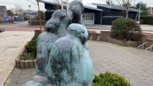 Wegdromen in ronde vormen van beeld