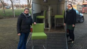 Rabobank fleurt kantine Wironruiters op