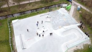 Skatepark Muggenburg bijna klaar