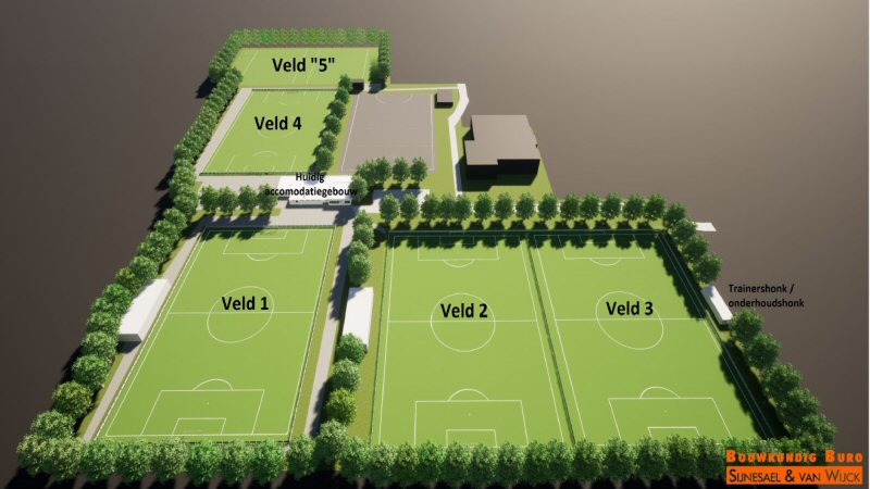 Afscheid van voetbalvelden Nes Noord