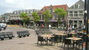 Bloem Diezijn zet de bloemetjes buiten