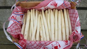 Geslaagde verloting kistje asperges