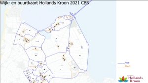 Nieuwe wijk- en buurtindeling Hollands Kroon