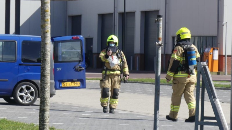 Gaslek aan de Witte Paal