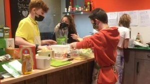 Lunch kan besteld worden bij De Wonderkeuken