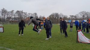 Succes met straatvoetbal