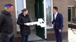 Eerste sleutel voor bewoners ’t Zand-Noord