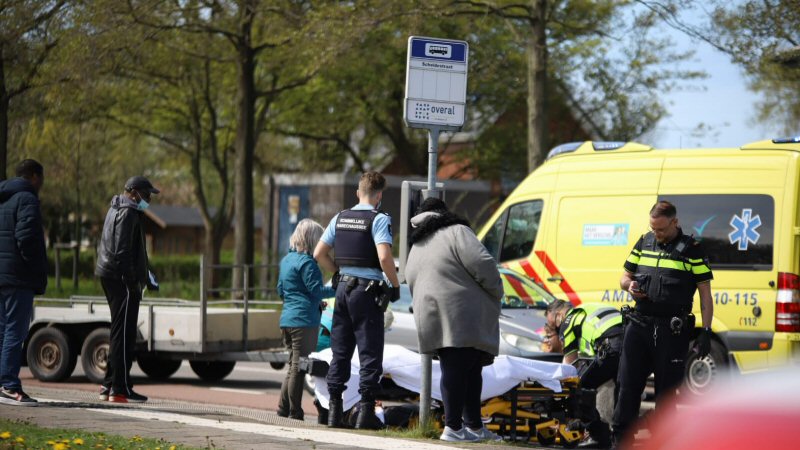 Aanrijding met voetganger in Den Helder