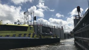 Stevinsluizen Den Oever weer open