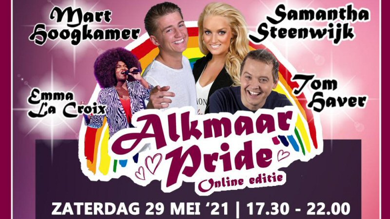Tom Haver bij Alkmaar Pride ‘Love Always Wins!’