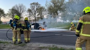 Auto total loss na brand in Dirkshorn