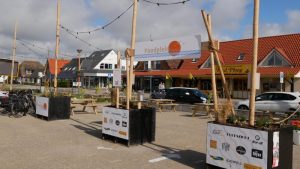 Plein Callantsoog één groot gezamenlijk terras